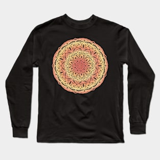 Sunset Mandala Long Sleeve T-Shirt